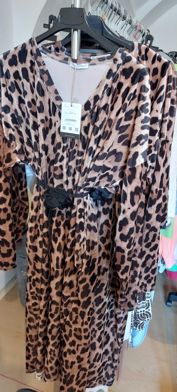 Šaty leopard