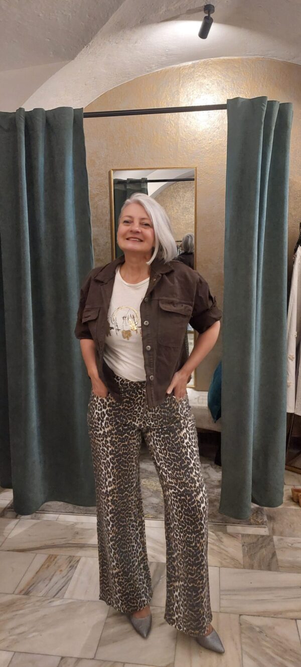 Jeans Leopard L, MELLY&CO