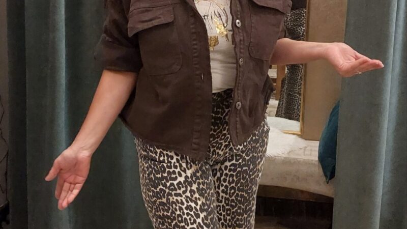 Jeans Leopard L, MELLY&CO
