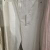Jeans smetanové s vyšivkou L,  MELLY&CO