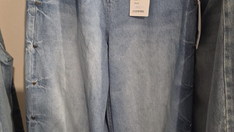 Jeans srdíčka L